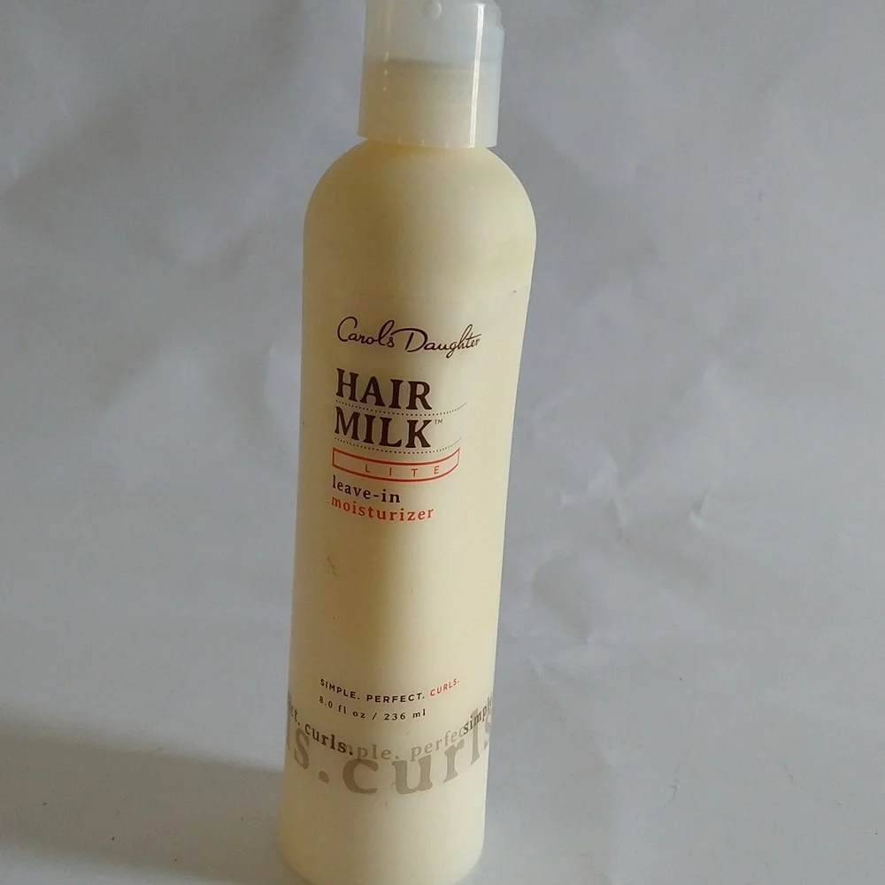 Carol's Daughter Hair Milk Lite Leave In Moisturizer 8 oz Conditioner New Sealed